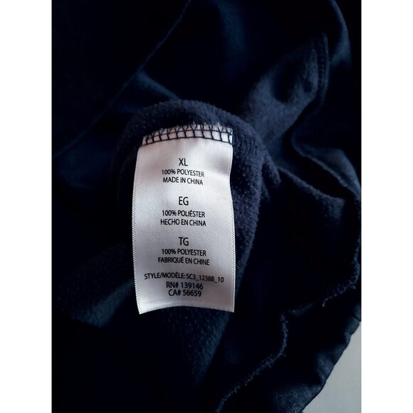 Official Merchandise FCB Navy /Chartreuse Quick Dry Hoodie Size Mens XL - Picture 5 of 7